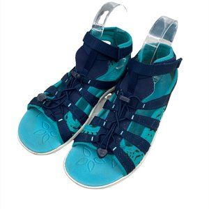 Keen Kids Hadley T Sandal Dress Blues/Viridian Youth Sz 6